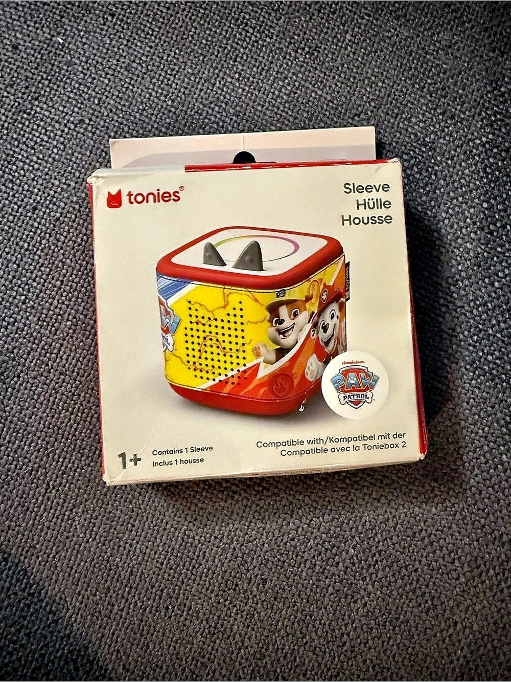 tonies Paw Patrol Sleeve for Toniebox Sleeve